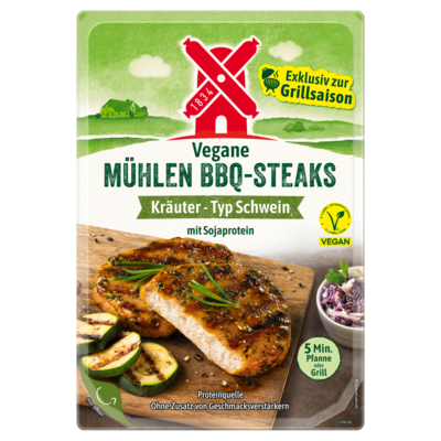 4000405003008 Vegane Mühlen BBQ Steaks Kräuter 170g 2