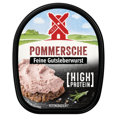 4000405002247 Pommersche Fein High Protein Becher 125g Front 1