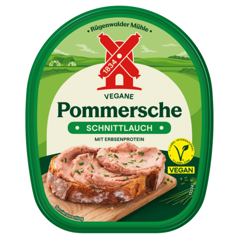 4000405002360 Vegane Pommersche Schnittlauch Becher 125g Front