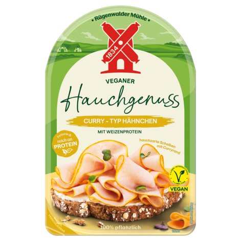 4000405001745 Veganer Mühlen Hauchgenuss Curry 70g