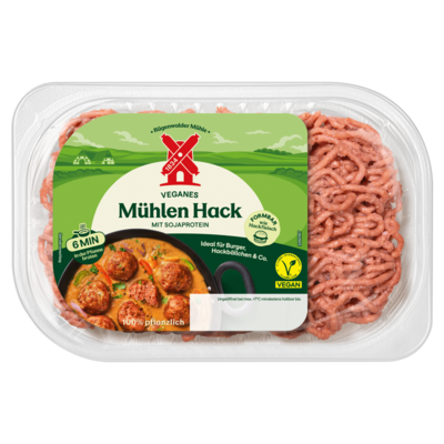 4000405001585 Veganes Mühlen Hack TF 250g 2