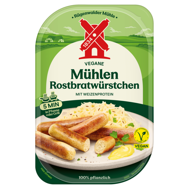 4000405001523 Vegane Mühlen Rostbratwürstchen 180g (1) 3