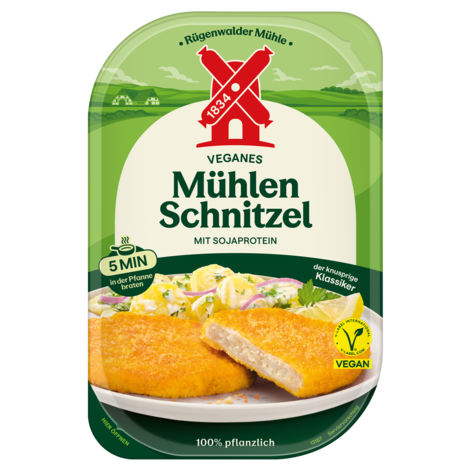 4000405005002 Veganes Mühlen Schnitzel 180g