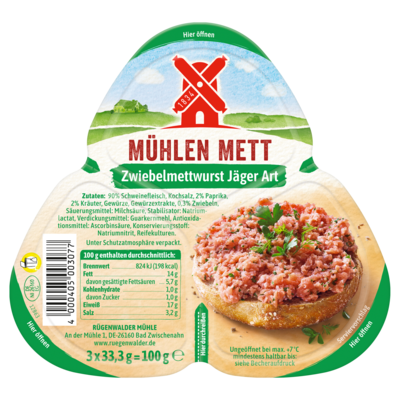 4000405003077 muehlen mett jaeger art 100g front